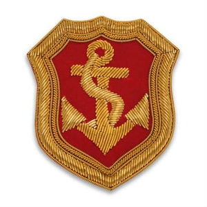 Insignias Bordadas Hechas a Mano Personalizadas, Insignias de Alambre de Oro, OEM ODM, Insignias de Metal al por Mayor - Product Image 1