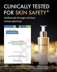 REJURAN ®   Ampolla de Doble Efecto 30mL, Ampolla Coreana para el Cuidado de la Piel, Esencia con ADN de Salmón, Suero PDRN - Product Image 3