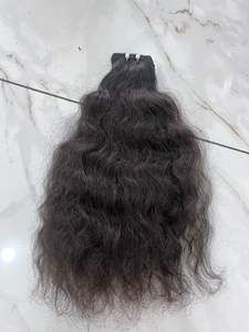 Direct de l'usine indienne de haute qualité non transformés Temple Remy cheveux humains naturels ondulés/bouclés/droits 105g - Product Image 6