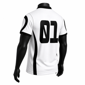 Ensemble de maillot et short de football personnalisé, uniforme d'équipe, imprimé numérique par transfert thermique, séchage rapide, taille élastique, 100% polyester - Product Image 5