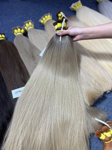 Extensions de cheveux naturels vierges vietnamiens NASA HAIR VIETNAM Hanoi en vrac, pointes épaisses/denses, prix d'usine, personnalisation du logo - Product Image 6