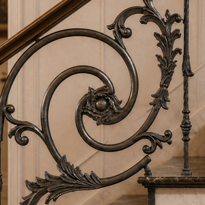 Escalera de Caracol Exterior de Estilo Europeo Moderno, Duradera, Ecológica, Resistente al Agua, de Hierro y Acero Inoxidable - Product Image 5