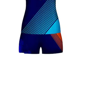 Uniformes de Voleibol de Manga Corta, Sublimados, Impresos, Transpirables, Ajustados, Ropa Deportiva para Adultos, Diseño Geométrico para Todas las Temporadas - Product Image 3