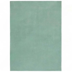 Solid Pale Green Area Rug Soft Plush Hand Tufted Woolen Area Carpet for Living Room Bedroom Minimalist Home Decor Luxury Style - Product Image 1