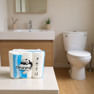 Carta igienica Cleanest, 12 rotoli, morbida e resistente, per uso domestico - Product Image 3