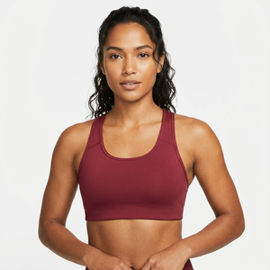 Women's Red Sports Bra with Cross Back Design for Fitness and Workouts - Product Image 6