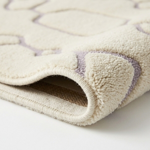 Alfombra de Lana Tufted de Lujo Personalizada, de Pelo Alto y Bajo, con Diseño Geométrico 3D, Precio de Fábrica al Por Mayor - Product Image 3