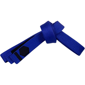Ceinture de karaté verte unisexe pour adulte, en coton durable, pour arts martiaux, équipement d'entraînement BJJ, vêtement uni teint, Seamrewear - Product Image 3