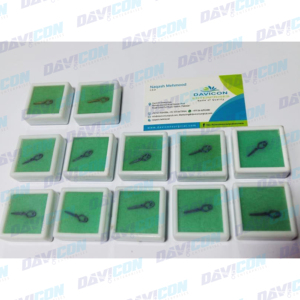 Clips vasculaires pour anévrismes Davicon de haute qualité, réutilisables, certifiés CE ISO (paquet de 10 clips courbés) pour usage chirurgical en clinique et à l'hôpital - Product Image 5