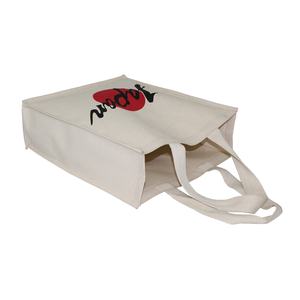 Bolsa de Lona Natural de 10 oz con Asa de Tela, Laminada en PP, Ecológica, Reutilizable, Multiusos, para Compras y Supermercado - Product Image 3