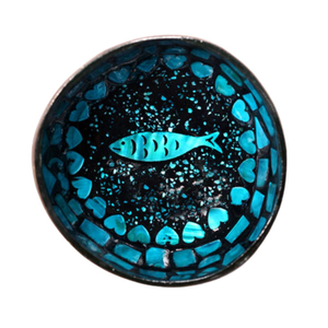 Vente en gros de bols en coquille de noix de coco gravés, design moderne, artisanaux, uniques, polis, durables et écologiques - Product Image 1