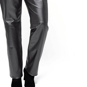 Fashion Women Genuine Leather Pants High Quality Durable Soft Leather Comfortable Fit For Adult Women's Leather Pants - Product Image 4