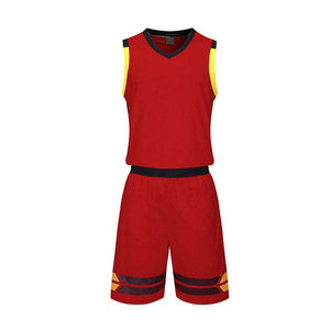 Uniforme de basket-ball pour hommes adultes de qualité supérieure, nouveau style, 100% polyester, imprimé, sangle en T, séchage rapide, respirant, sans manches, personnalisé - Product Image 1