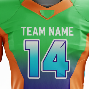 Uniforme de Fútbol Americano Personalizado al por Mayor 2026 |   Camiseta Deportiva Unisex de Manga Corta y Transpirable |   Color del Logotipo OEM de Fábrica - Product Image 5