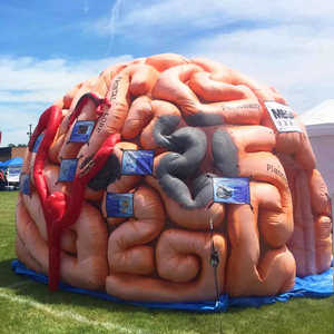 แบบจำลองสมองมนุษย์เป่าลมขนาดยักษ์สำหรับจัดแสดงเพื่อการศึกษาแบบอินเทอร์แอคทีฟ - Product Image 1