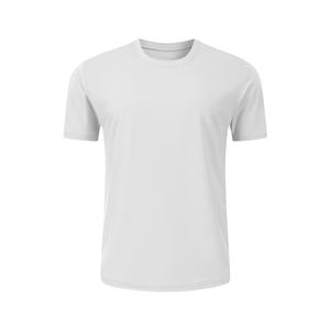 Conjunto de Camisetas Personalizadas de Cuello Redondo para Hombre, Camisetas Básicas de Algodón y Poliéster Lisas al por Mayor, Fabricante OEM ODM Deportivo Casual - Product Image 3