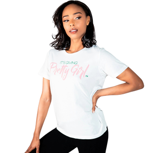 Camiseta de manga corta con estampado gráfico para mujer, color rosa, cuello redondo, informal, a la moda, ligera, estilo urbano - Product Image 2
