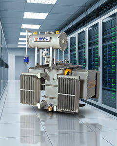 Transformador trifásico de distribución de energía sumergido en aceite para uso industrial - Product Image 3