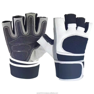 Gants de musculation ultimes unisexes, antidérapants, pour entraînement et fitness, en acrylique/coton, avec fermeture à cordon, protection UV - Product Image 1