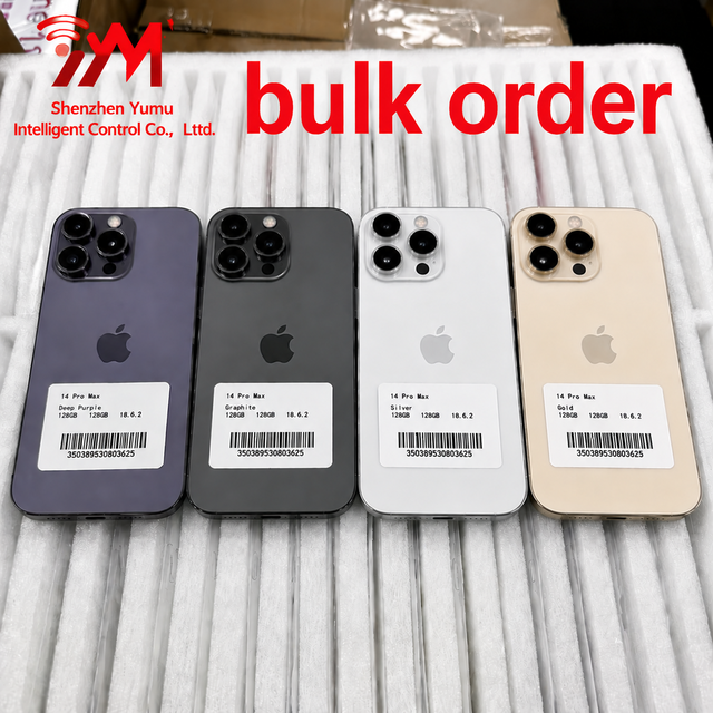 14 Pro Max EU Stock Second Hand Mobile Phone No Carrier Lock Factory Tested Clean IMEI Purchase Export Stock Global Version