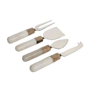 Ensemble de couverts de luxe en or rose mat, couteau, fourchette, cuillère en acier inoxydable, design moderne, vaisselle pour la maison et la cuisine - Product Image 2