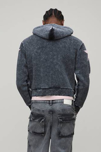<b>Custom</b> Men's Screen Printing Sweatshirt Breathable Eco-Friendly Premium Soft Cotton Fleece Casual Men's Pullover Hoodie OEM - Product Image 2