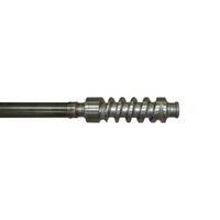 807480 ZANGO WILLY TRACTOR NOS Boîtier de direction en acier avec engrenage à vis sans fin (42 7/16") Argent Haute Performance