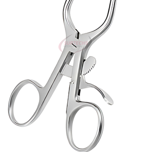 Rétracteur manuel auto-serrant WULLSTEIN |   130 mm |   3 3 Prongs |   Sharp |   Longueur de travail de 5 pouces |   Instrument chirurgical ORL - Product Image 4