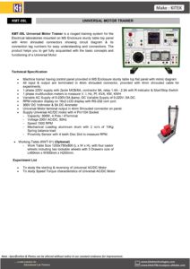 Entraîneur motorisé universel polyvalent Équipement éducatif universel à des fins diverses - Product Image 6