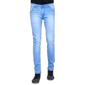 Casual Best Selling Wholesale OEM Customized Design Latest Fashionable Denim Jeans <b>Pant</b> for Men's Cotton <b>Spandex</b> - Product Image 2