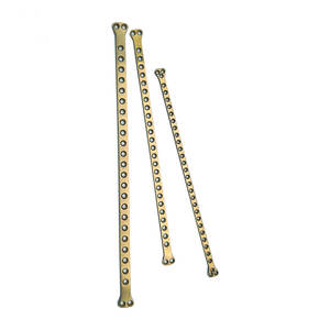 Placa para mascotas cortable Double T, accesorios para perros, equipo médico, producto para mascotas, longitud 148, ancho 4 mm, grosor 1,5 mm, 32 agujeros - Product Image 1