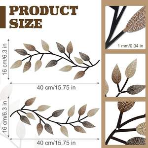 Décoration murale artisanale moderne en fer forgé, best-seller, pour salon, chambre, bureau, pièce maîtresse de design d'intérieur luxueux - Product Image 2