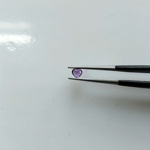 Ametista Africana Natural de 3.5MM en Forma de Corazón, Color Púrpura, Gemas Sueltas de la Mejor Calidad para Joyería, Gemas de Montaña Roja - Product Image 2