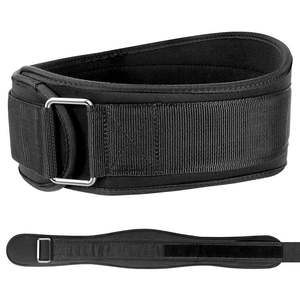 Cinturón de Cuero Profesional y Cómodo para Levantamiento de Pesas con Hebilla Personalizada - Product Image 4