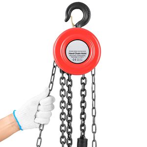 Paranco a Catena Manuale da 1 Tonnellata con Altezza di Sollevamento di 3 Metri e Catena Zincata G70 - Product Image 6