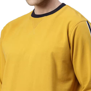 เสื้อสเวตเชิ้ตคอกลมผู้ชาย ผ้าฝ้ายขนแกะ นุ่มสบาย เหมาะสำหรับฤดูหนาว แขนยาว สวมใส่สบายๆ ในชีวิตประจำวัน ลำลอง ออกกำลังกาย แฟชั่น - Product Image 3