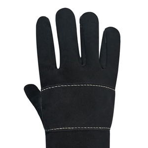 Solid Color Breathable Unisex Wear Safety Working Gloves Custom Logo Safety Work Gloves With Custom Packing - Product Image 4