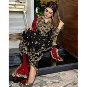 Top et bas de soirée de créateur Taille XL-Tenue élégante et élégante - Product Image 6