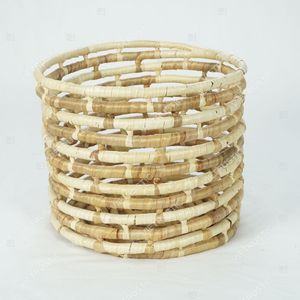LOOP TONE Toy Organizer Home <b>Baskets</b> Water Hyacinth <b>Basket</b> Storage Organization <b>Laundry</b> - Product Image 4