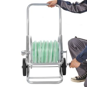 Carrello Avvolgitubo con Ruote per Attrezzi, Carrello Porta Tubo da Giardino per Tubi da 200ft 5/8, Resistente, Disponibile anche nelle Lunghezze 25ft e 50ft - Product Image 1