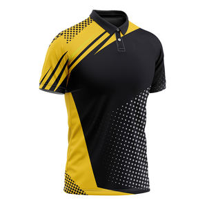 Camisas Polo para Hombre, Nueva Colección 2025, al por Mayor, con Bolsillo Personalizado, Estampado Digital con Patrón, Tela Jersey, Manga Corta, para Golf - Product Image 5