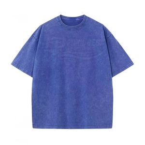 เสื้อยืดคอกลมแขนสั้นผ้าเจอร์ซีย์คอตตอนหนา 180 กรัม คุณภาพสูง ระบายอากาศได้ดี บริการ OEM รับออกแบบตามสั่ง - Product Image 5