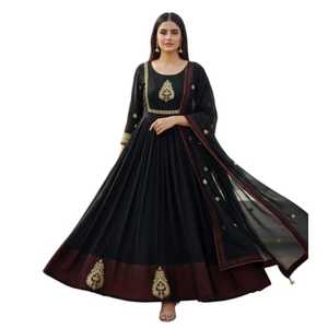 Black Indian Dresses - 2025 Elegant Casual Kurti for Women Black Indian Dresses - 2025 Elegant Casual Kurti for Women