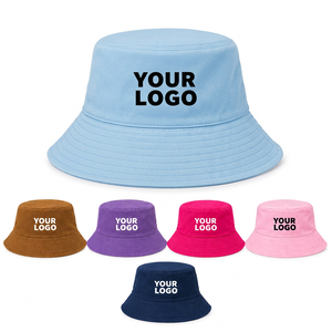 Sombrero de Pescador de Algodón con Bordado Personalizado, Unisex, Gorra de Verano para el Sol, Ropa Casual de Calle, para Actividades al Aire Libre - Product Image 1