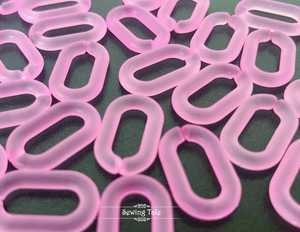 Cadena Larga de Resina, Estilo Moderno, Mezcla de Colores, Punk, Hueca, Grande, Gruesa, de Varias Piezas, Decoración para el Hogar, Hecha a Mano - Product Image 2