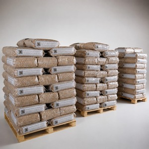 เม็ดเชื้อเพลิงชีวมวล เม็ดไม้สน 6 มม. A1 / เม็ดไม้ยุโรป 8 มม. DIN PLUS / เม็ดไม้ - Product Image 1