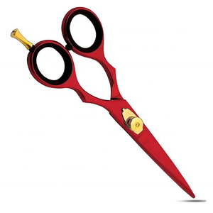 Tijeras de corte de pelo de peluquero de acero inoxidable con logotipo personalizado Servicio de venta Tijeras de peluquero ligeras más vendidas - Product Image 1