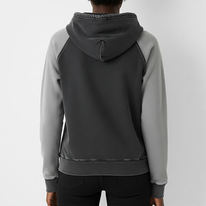 Nouvel Arrivage 2026 – Sweats à Capuche Hiver Femme 100% Coton Polaire Délavé à l'Acide, Anti-Boulochage, Personnalisable, Bicolore sur le Devant, Coupe Oversize, Anti-Plis - Product Image 6