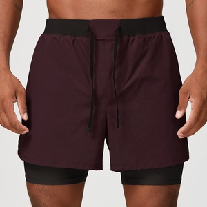 Pantalones Cortos Deportivos 2 en 1 de Secado Rápido para Hombre, Personalizados, para Entrenamiento, Gimnasio, Pickleball, Pádel, Tenis, con Bolsillos con Cierre - Product Image 2