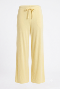 Pantalones de pana para mujer 2026, de cintura alta, pierna ancha, corte regular, casuales, ecológicos, transpirables, con cierre de cordón, 100% pantalón - Product Image 5